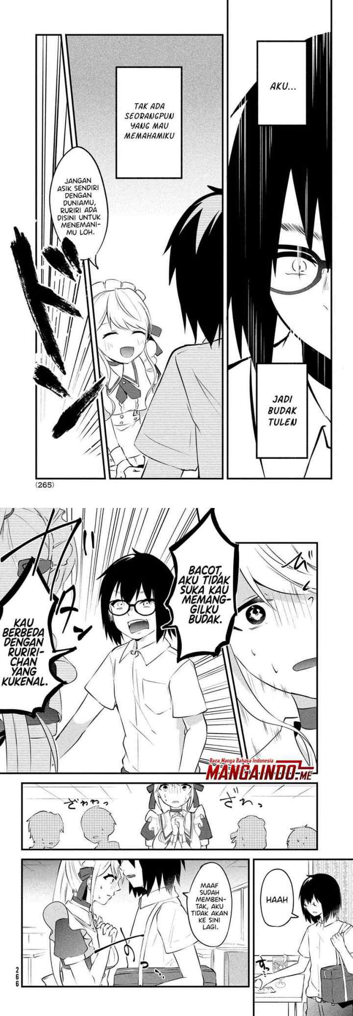 Itsumo Baka ni shitekuru Bishoujo-tachi to Zetsuen shitara, Jitsu wa Ore no Koto ga Daisuki Datta you da chapter 1.2 halaman 9