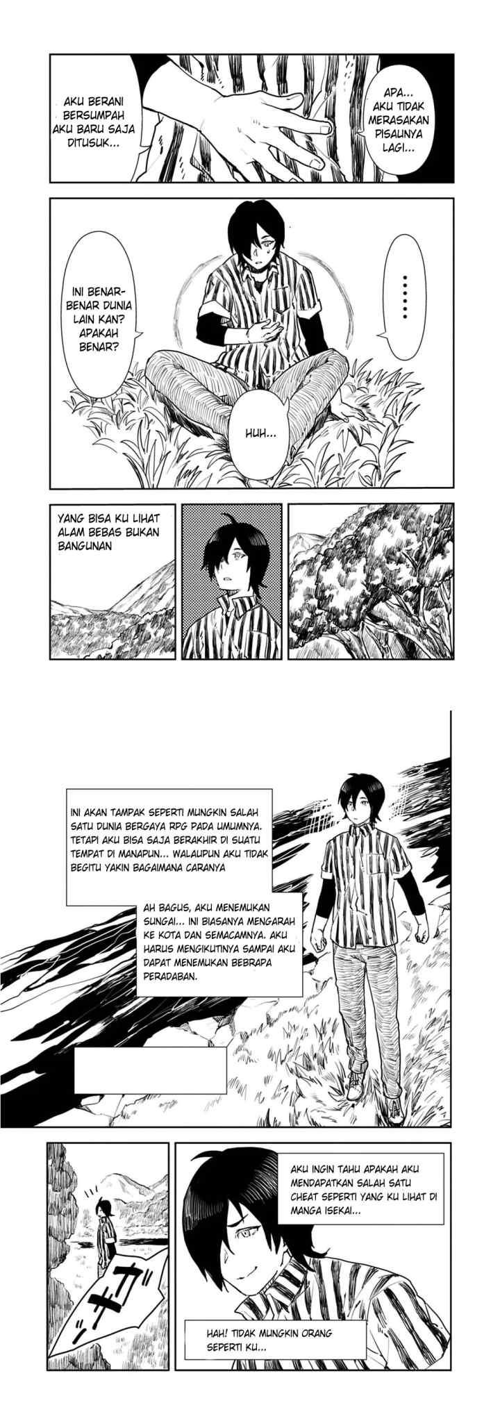 I Came to Another World as a Jack of All Trades and a Master of None to Journey While Relying on Quickness chapter 1 halaman 4