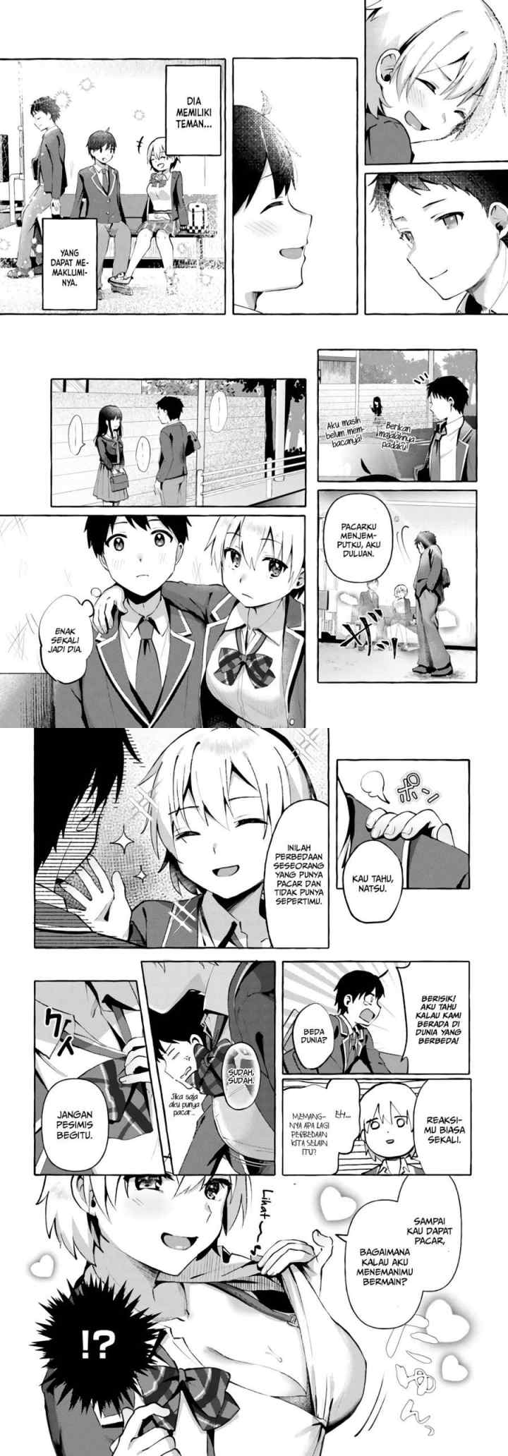 Oppai Momitai-tte Sakendara, Imouto no Tomodachi to Tsukiau Koto ni Narimashita chapter 1 halaman 5