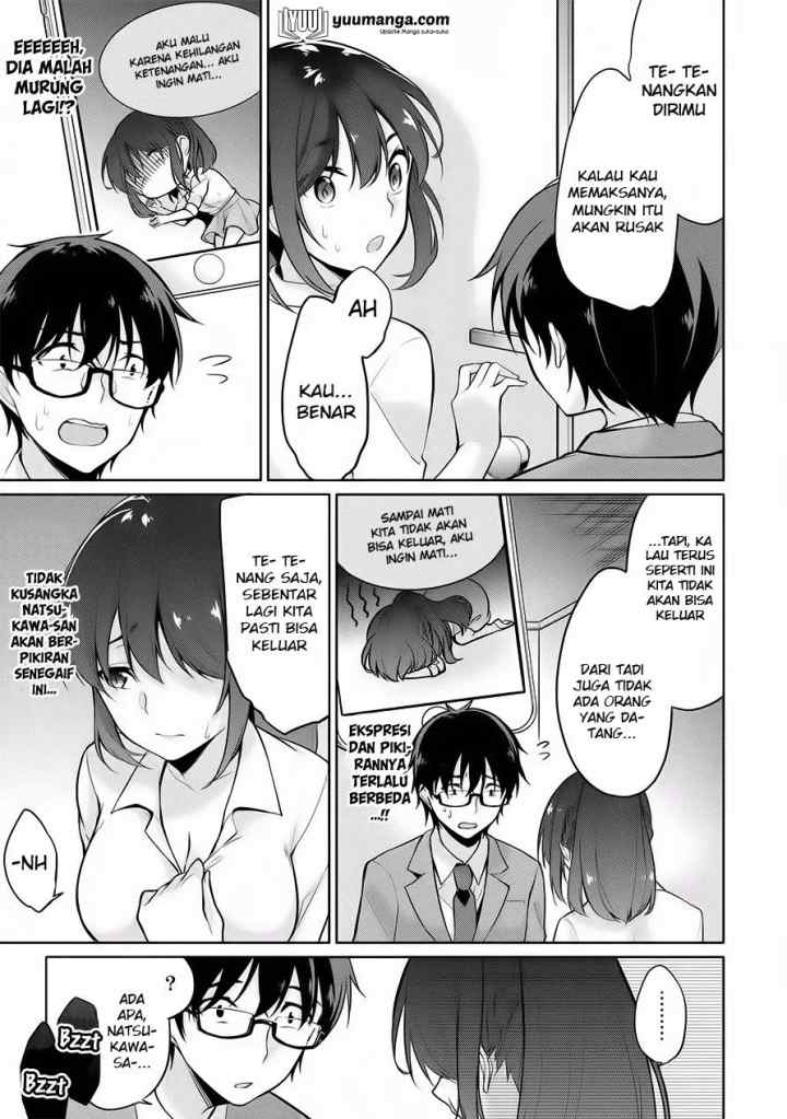 Satou-kun wa Nozoteiru. ~Kami-sama Appli de Onnanoko no Kokoro o Nozoitara Do XX datta chapter 5 halaman 10