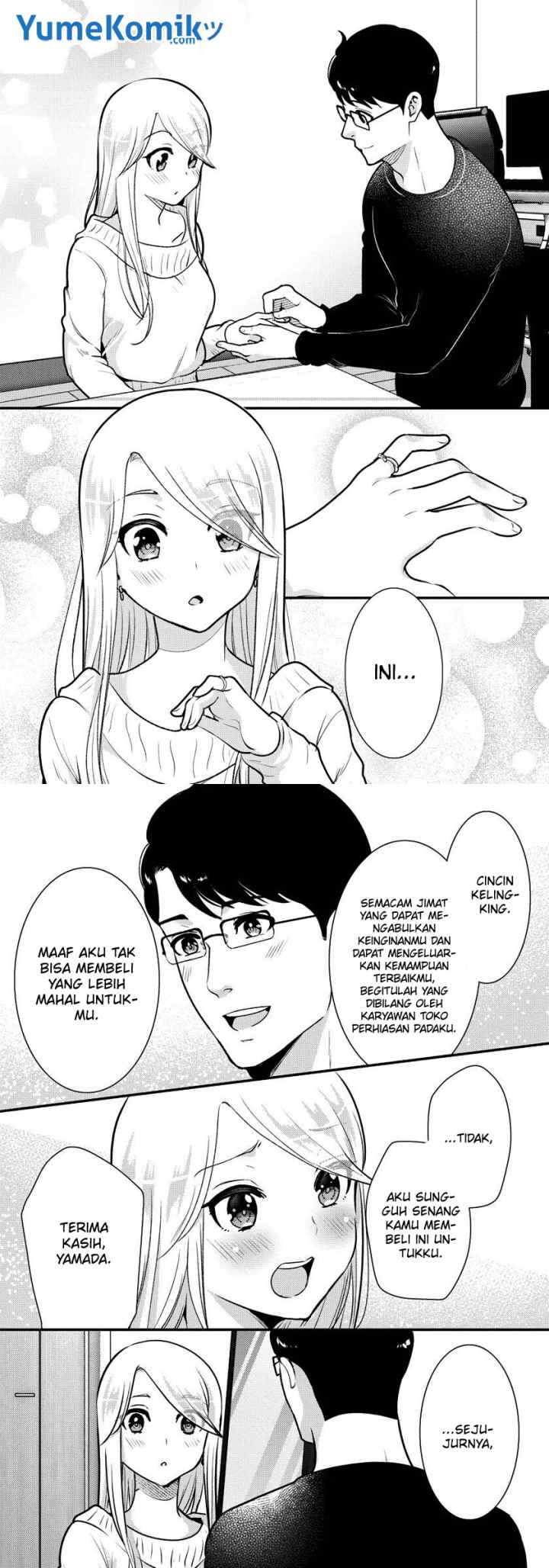 Saenai Riman to Yankee Joshi Kousei chapter 34 halaman 7