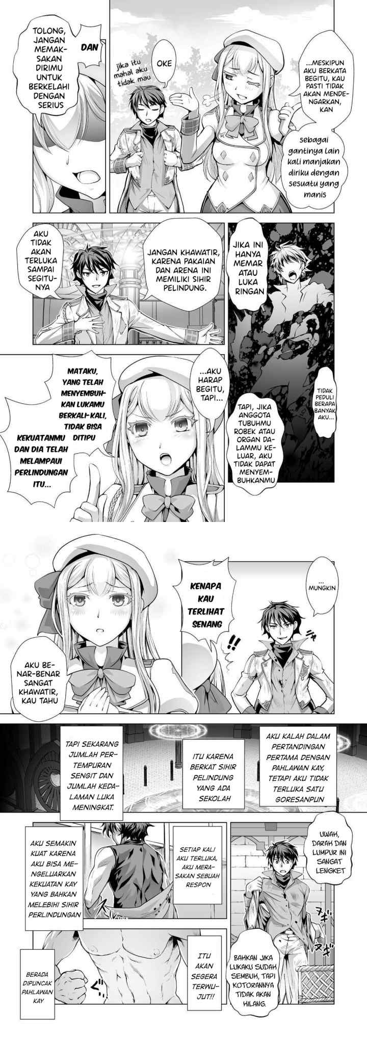 Kuchidome no Gohoubi wa Dansou Otome To Ichaero Desu! chapter 1 halaman 7