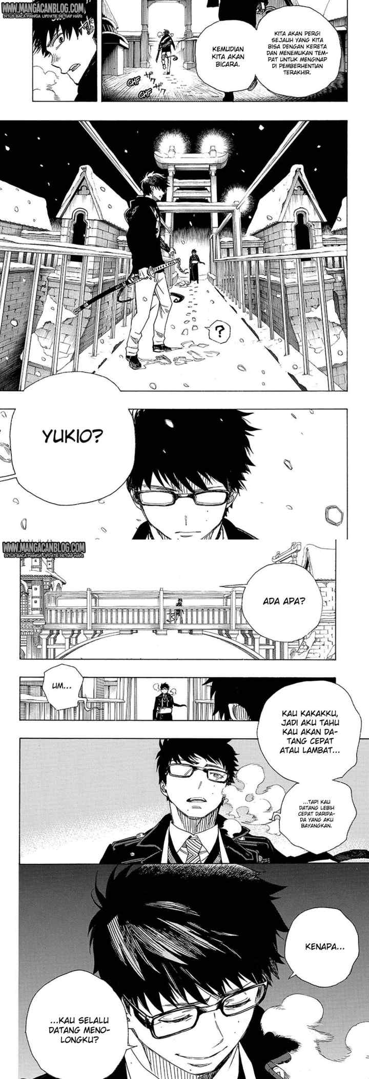 Ao No Exorcist chapter 96 halaman 5