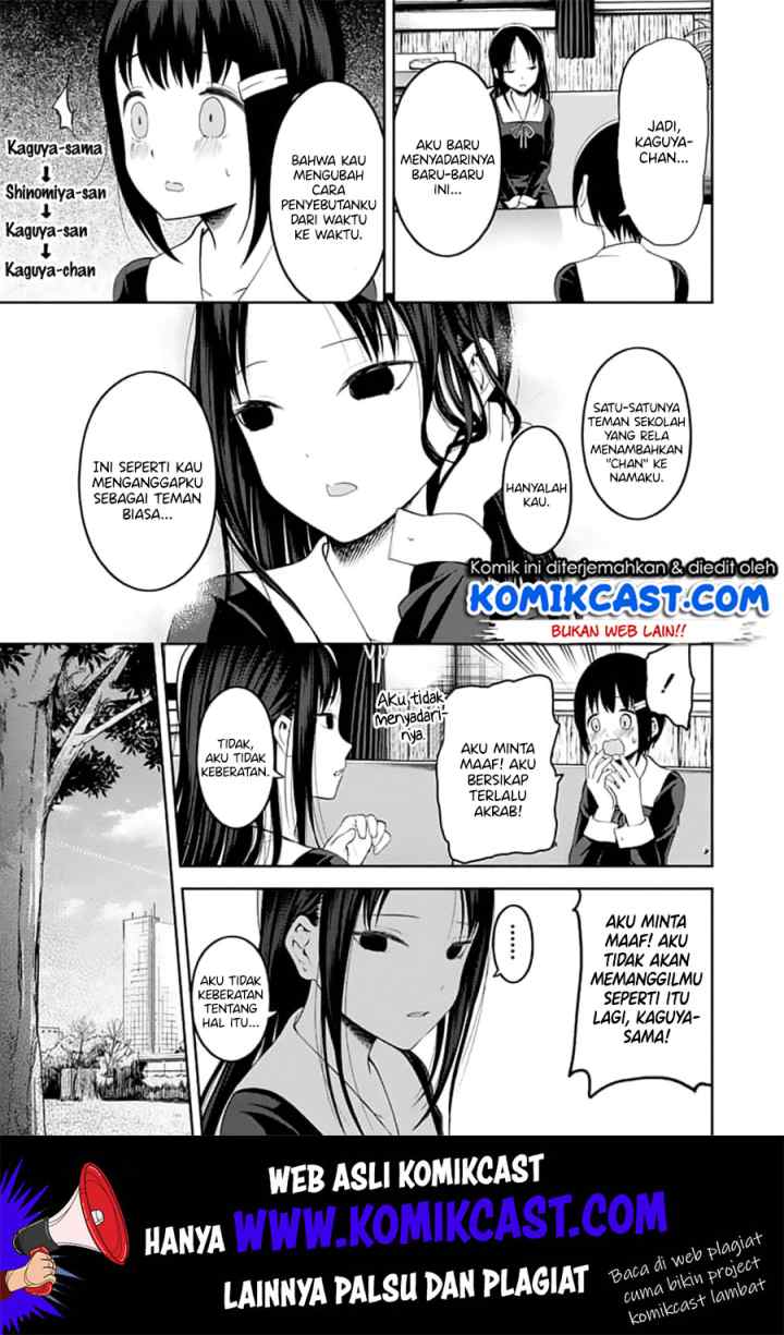 Kaguya-sama wa Kokurasetai: Tensai-tachi no Renai Zunousen chapter 144 halaman 4