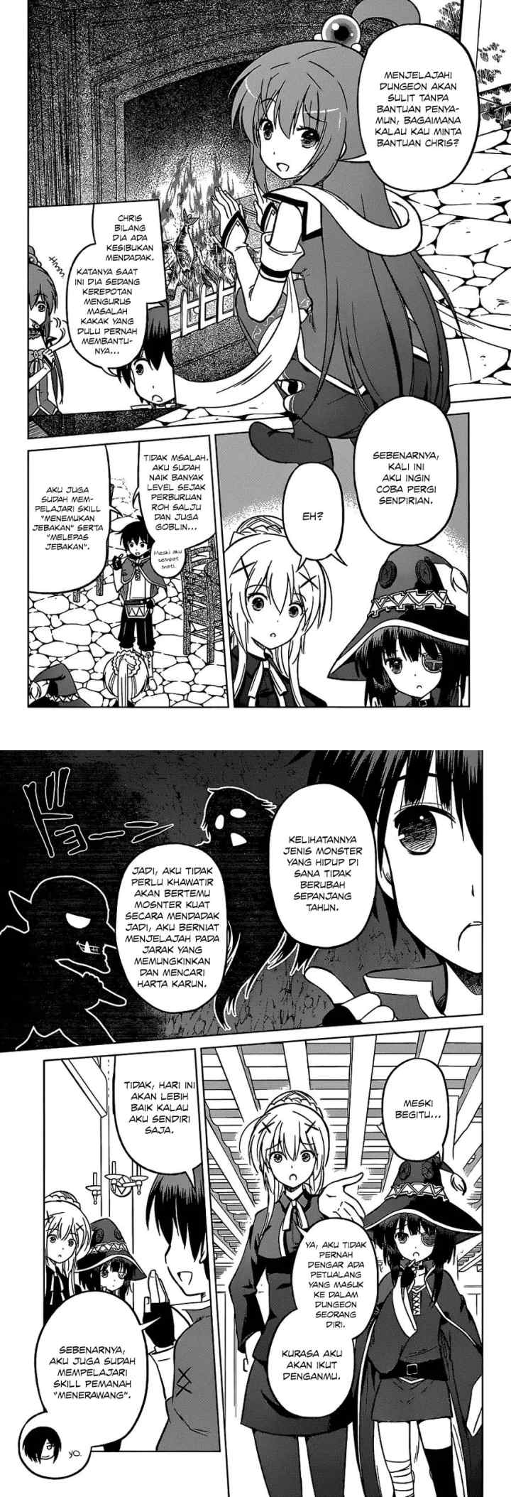 Kono Subarashii Sekai ni Shukufuku o! chapter 14 halaman 4