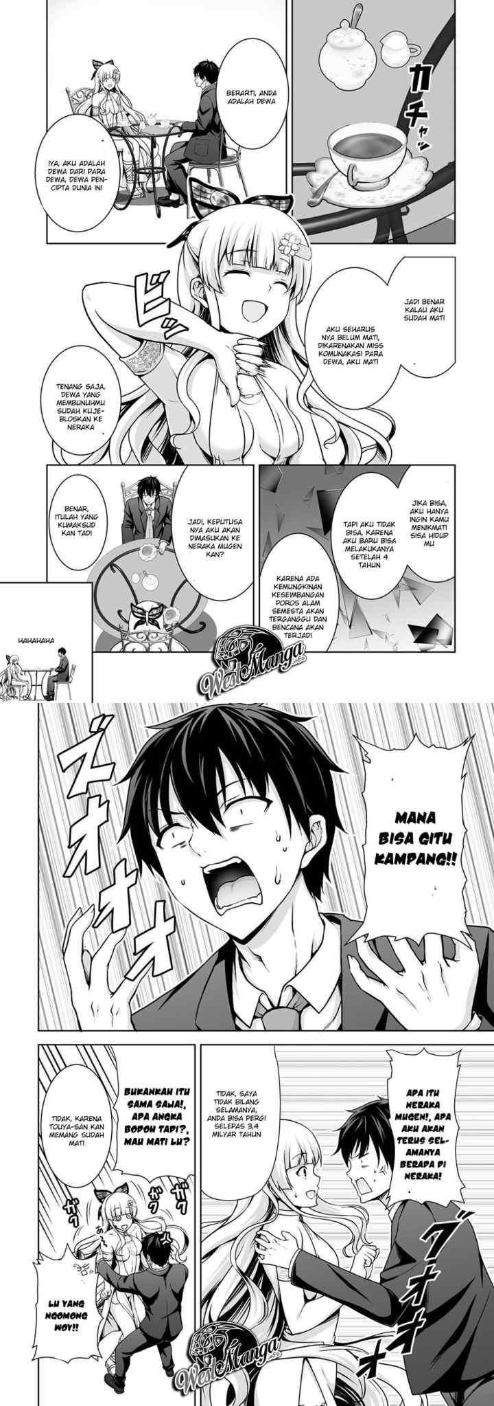 Kami No Techigai De Shindara Zumi De Isekai Ni Hourikomare Mashita chapter 1 halaman 5