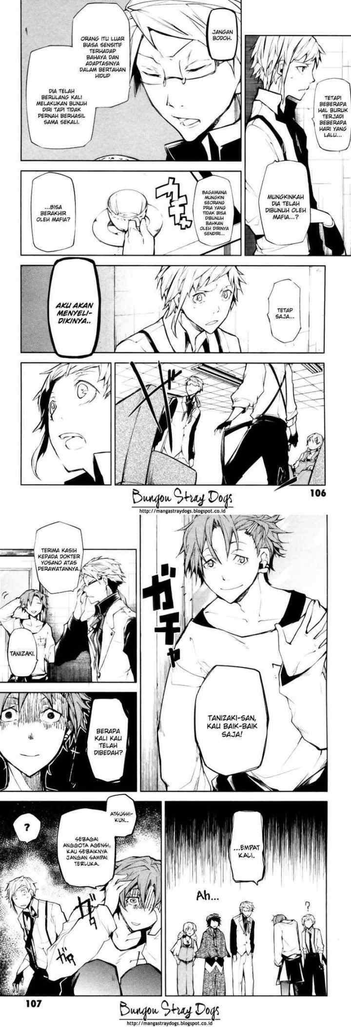 Bungou Stray Dogs chapter 7 halaman 4