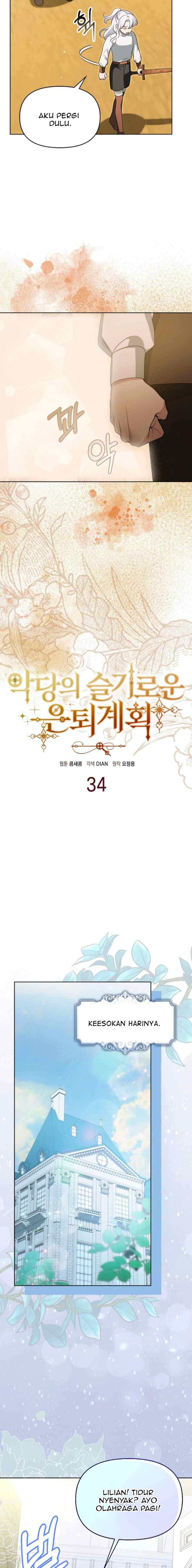A Clever Retirement Plan of the Villainess chapter 34 halaman 8