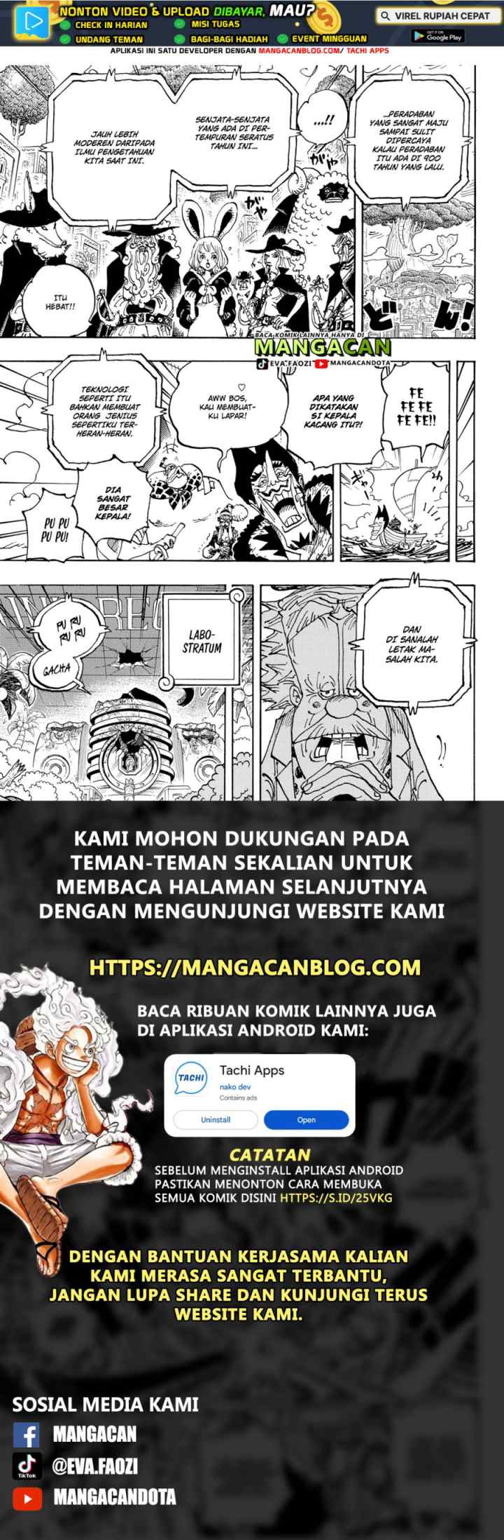 One Piece chapter 1115 halaman 6