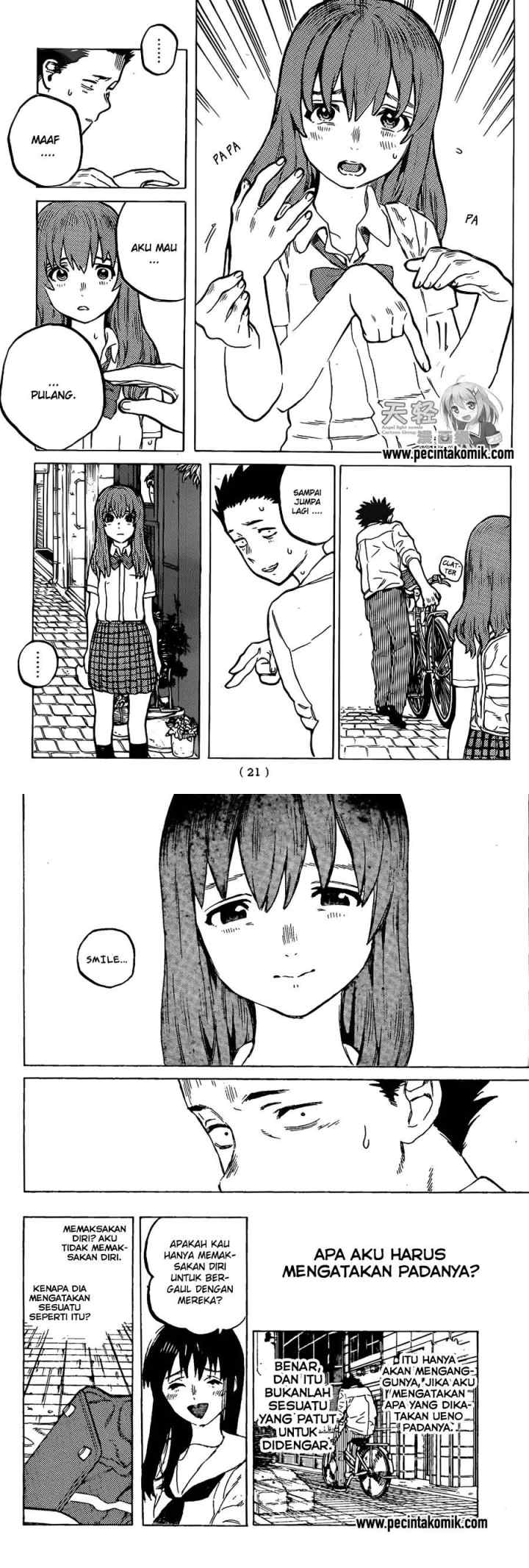 Koe no Katachi chapter 21 halaman 7