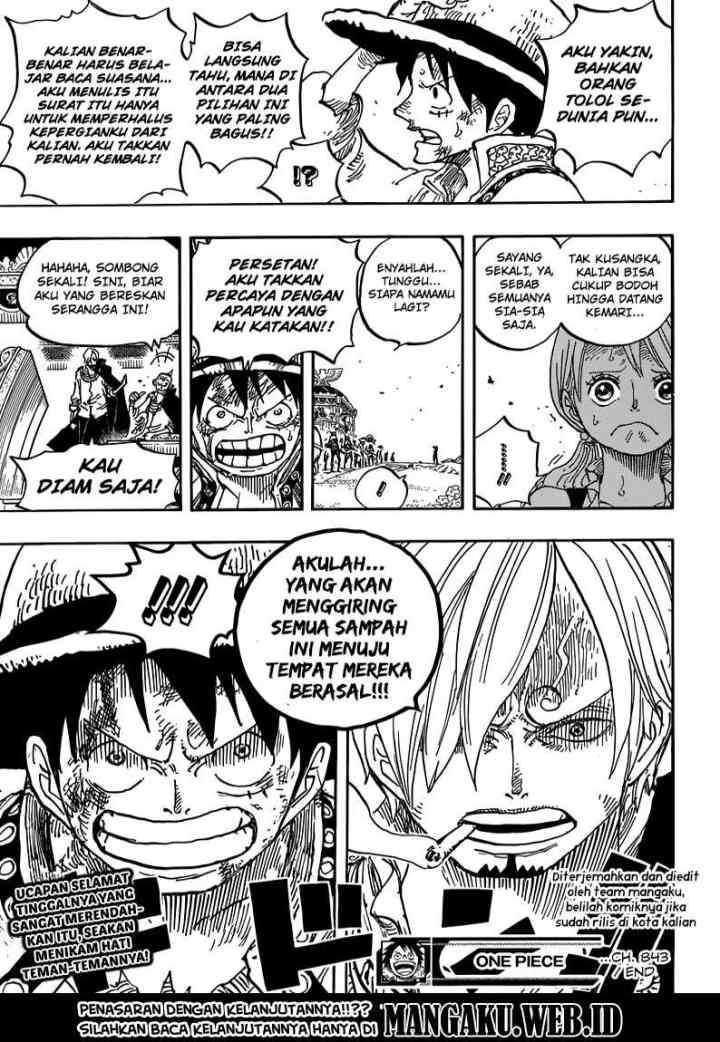 One Piece chapter 843 halaman 17