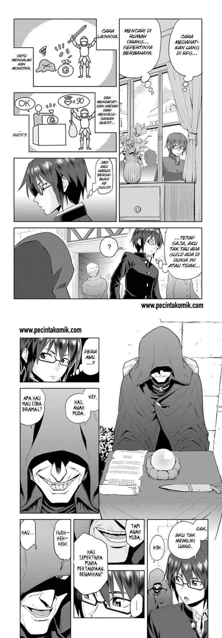 Konjiki no Moji Tsukai: Yuusha Yonin ni Makikomareta Unique Cheat chapter 1 halaman 18