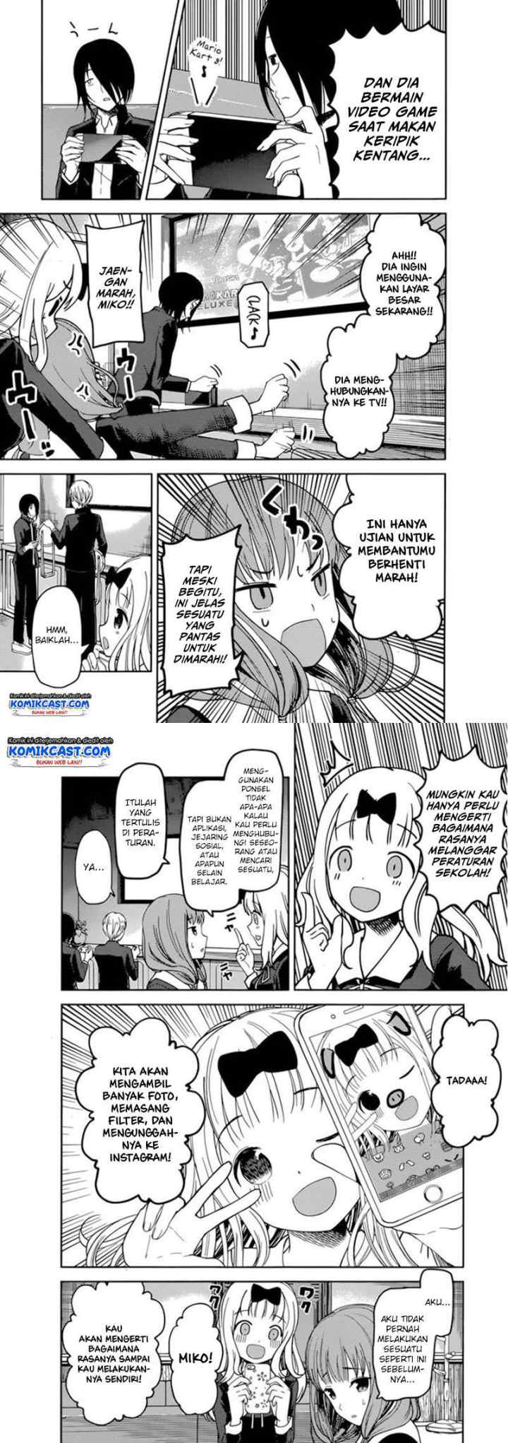 Kaguya-sama wa Kokurasetai: Tensai-tachi no Renai Zunousen chapter 72 halaman 6