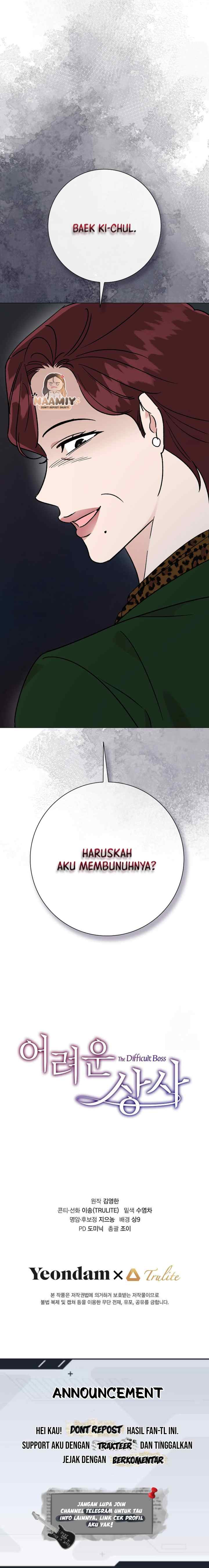 Difficult Boss chapter 33 halaman 20
