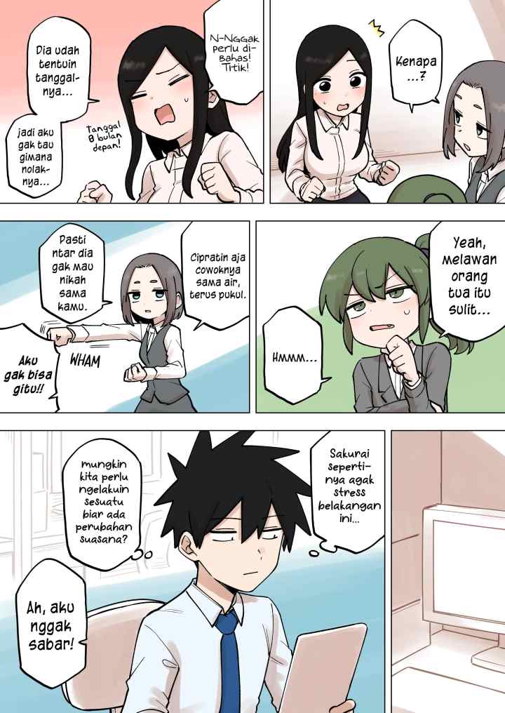 Senpai ga Urusai Kouhai no Hanashi chapter 190 halaman 4