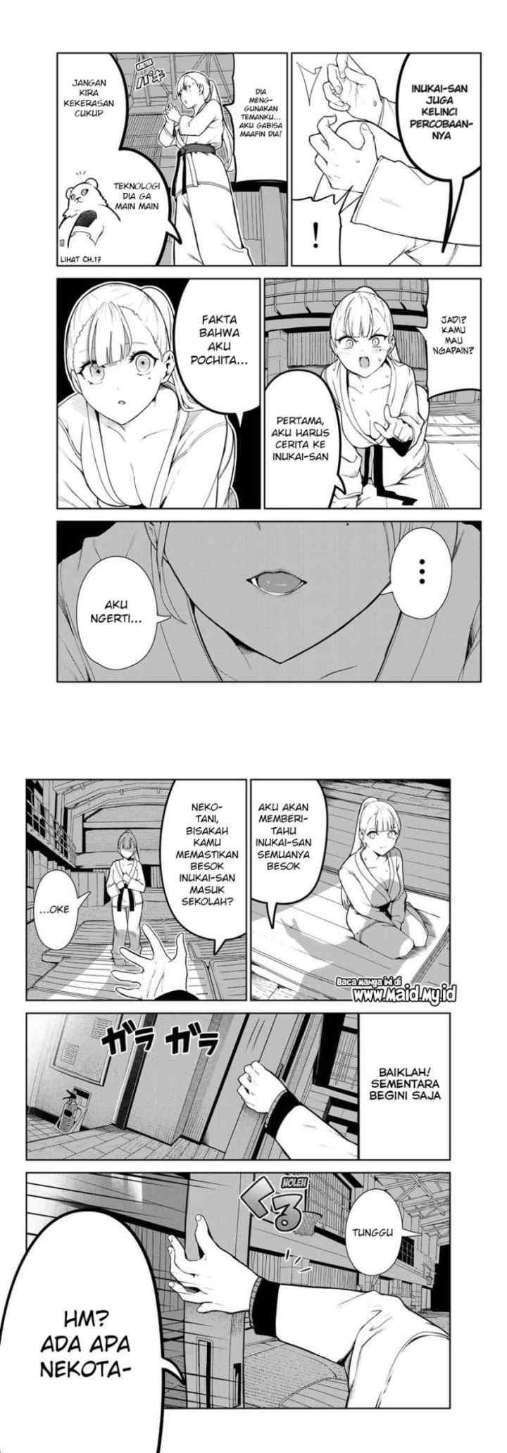 Inu ni Nattara Suki na Hito ni Hirowareta chapter 21 halaman 9
