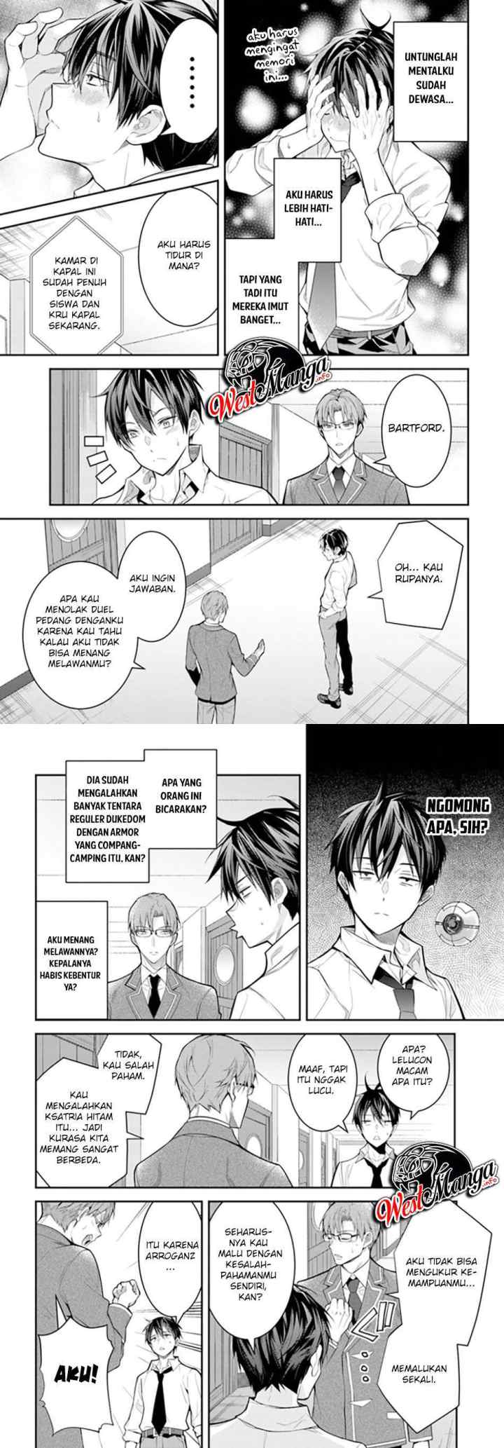 Otome Game Sekai wa Mob ni Kibishii Sekai Desu chapter 36 halaman 7