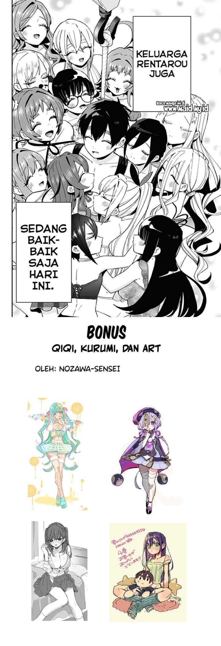 Kimi no Koto ga Dai Dai Dai Dai Daisuki na 100-ri no Kanojo chapter 67 halaman 13