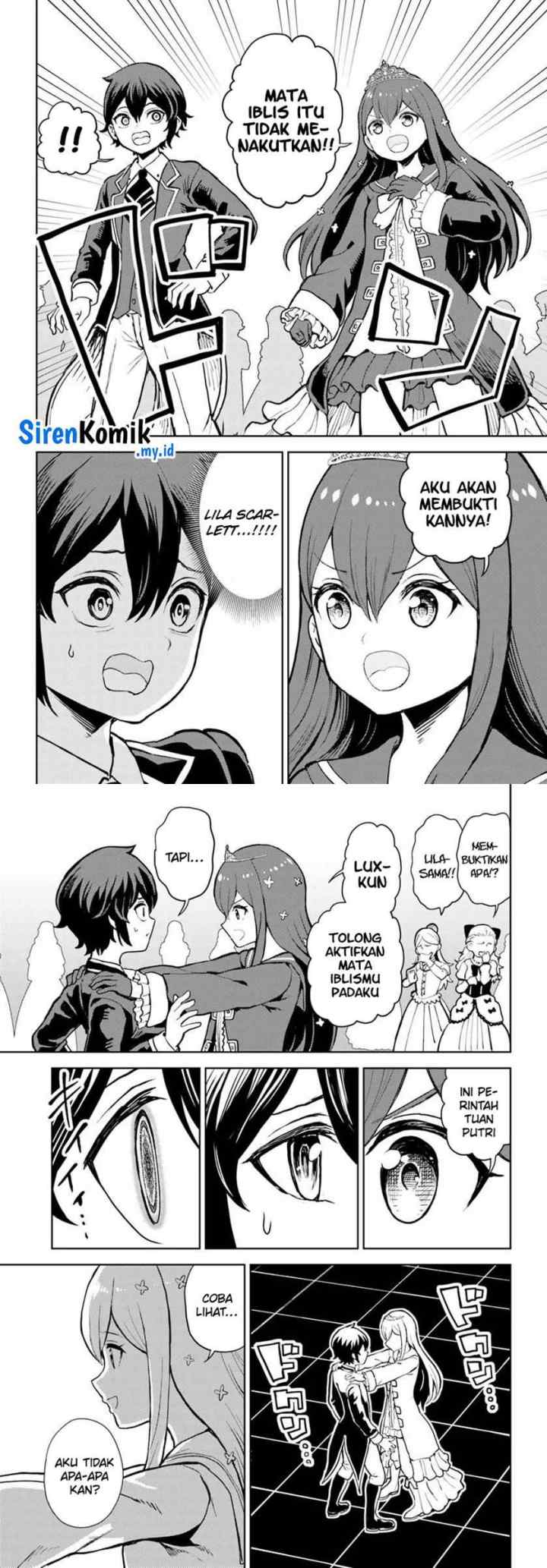 Magan no Akuyaku ni Tenseishita node Oshi Chara wo Mimamoru Mob wo Mezashimasu chapter 9.1 halaman 5
