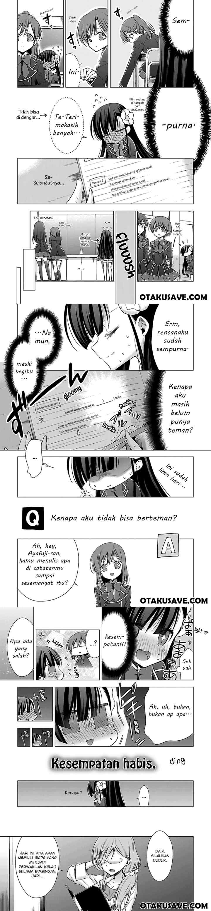 Kyuuketsuki-chan x Kouhai-chan chapter 1 halaman 4