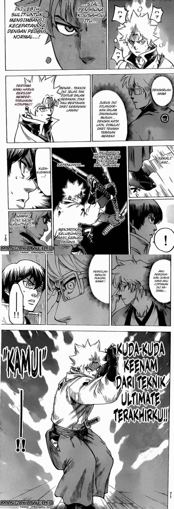 Gamaran chapter 182 halaman 6
