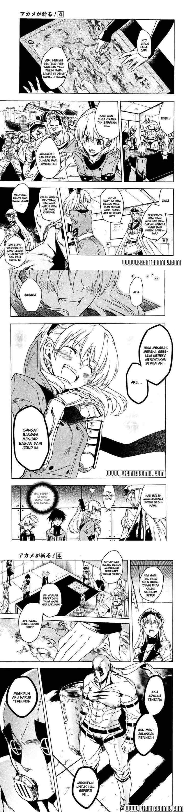 Akame ga Kill! chapter 17 halaman 4