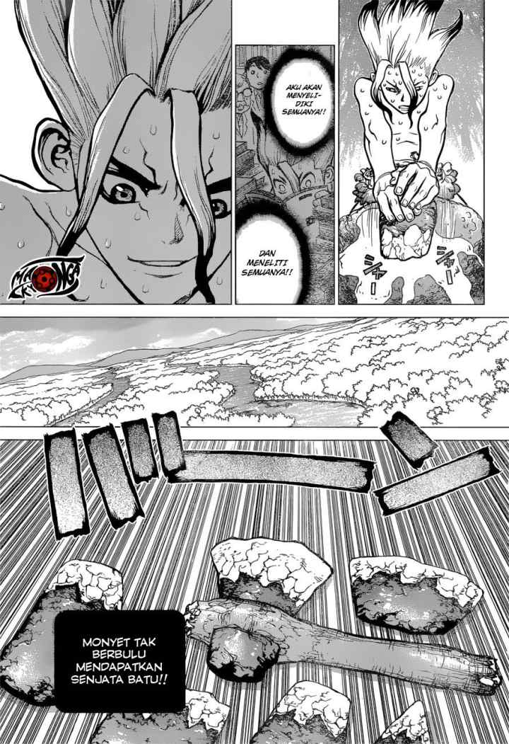 Dr. Stone chapter 13 halaman 13