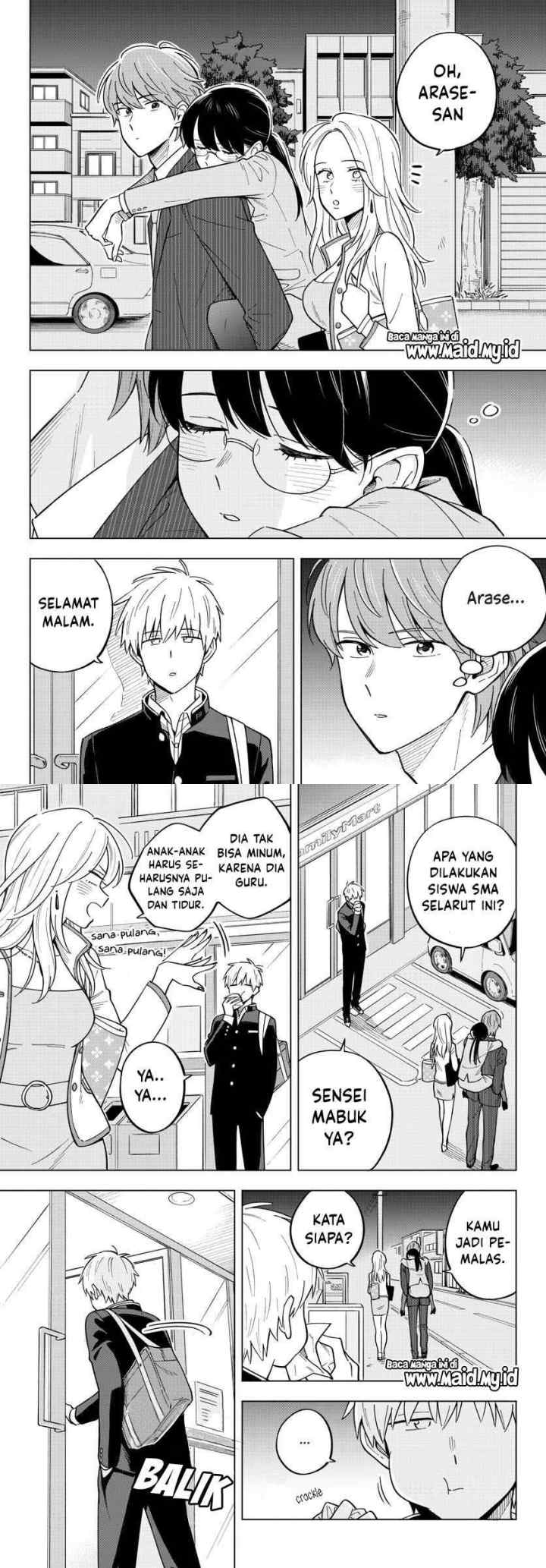 Sensei wa Koi wo Oshierarenai chapter 27 halaman 12
