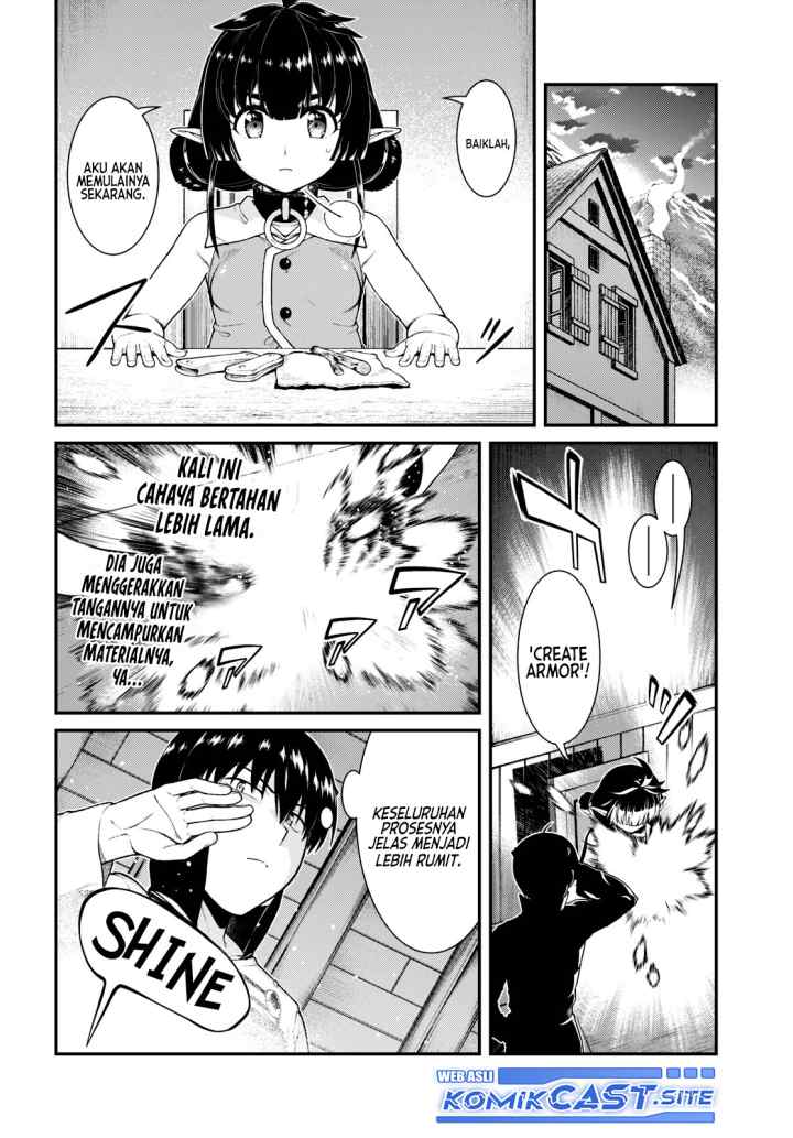 Isekai Meikyuu de Harem wo chapter 70 halaman 9