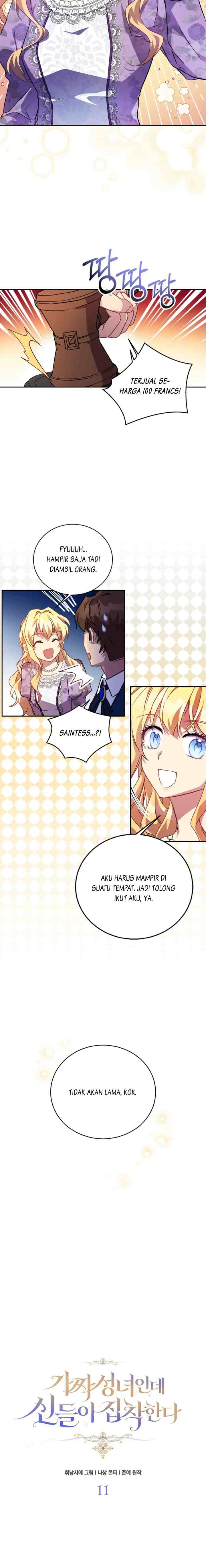 I'm a Fake Saintess but the Gods Are Obsessed chapter 11 halaman 6
