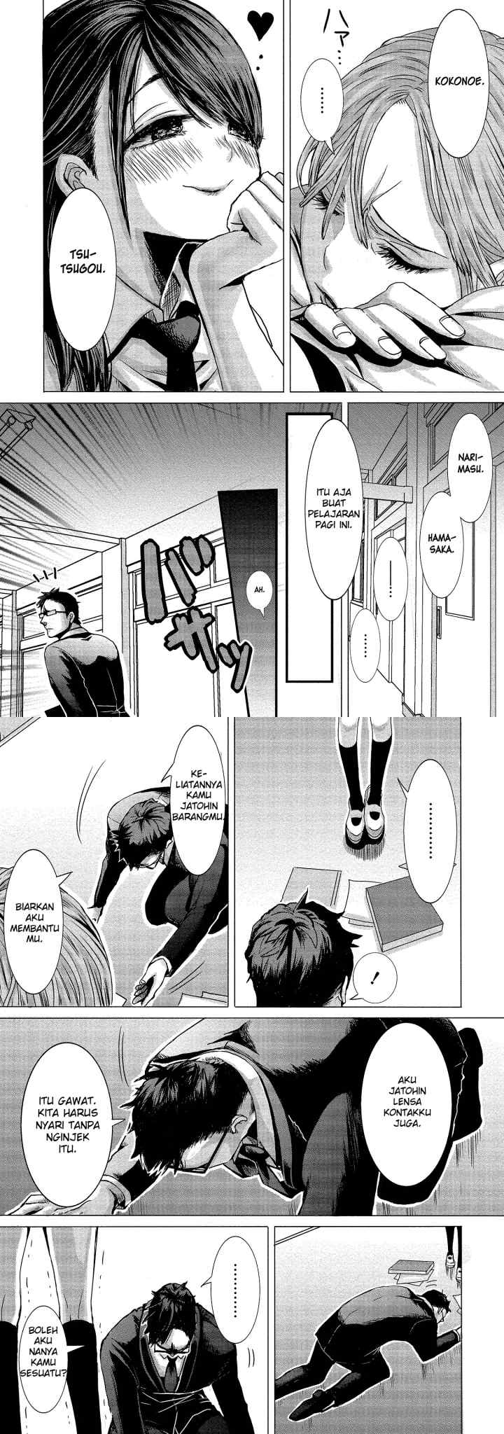 Joshikousei to Seishokusha-san chapter 1 halaman 8