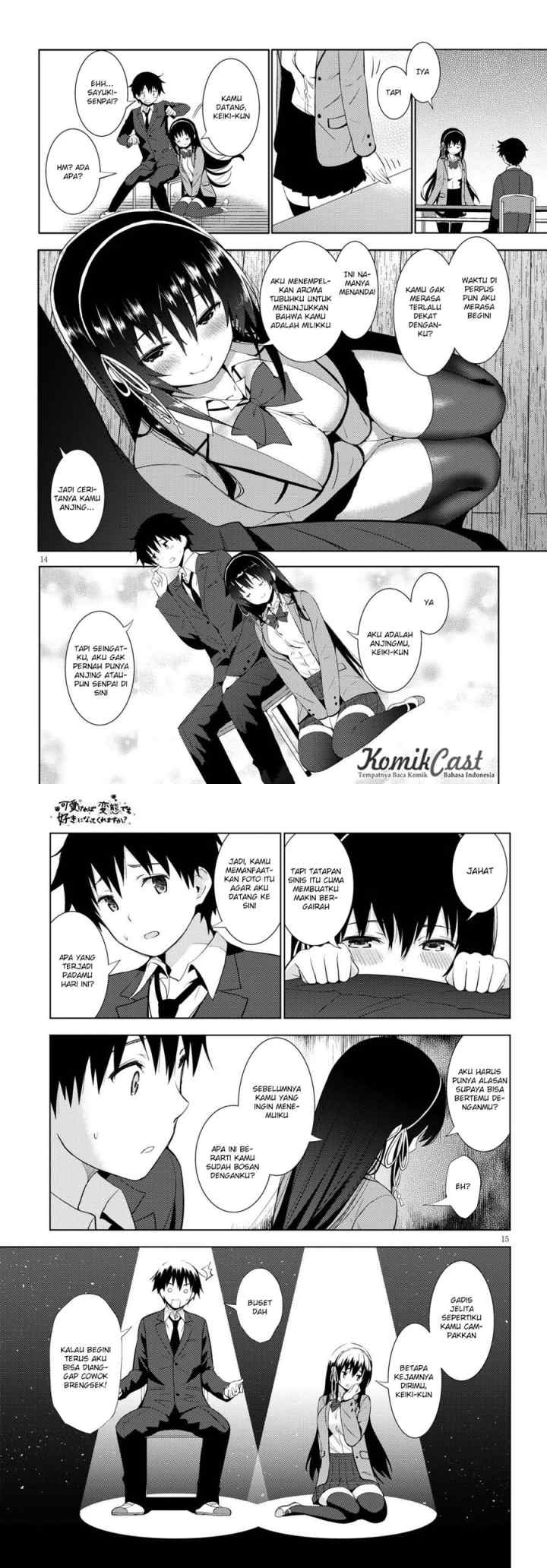 Kawaiikereba Hentai demo Suki ni Natte Kuremasu ka? chapter 9 halaman 8