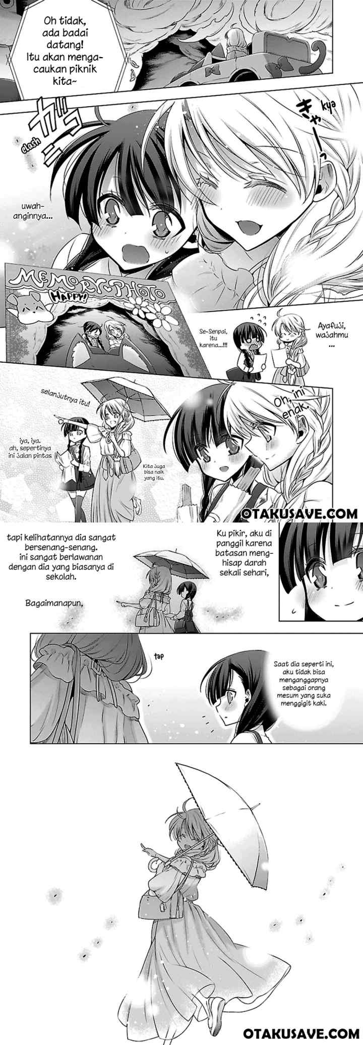 Kyuuketsuki-chan x Kouhai-chan chapter 3 halaman 4