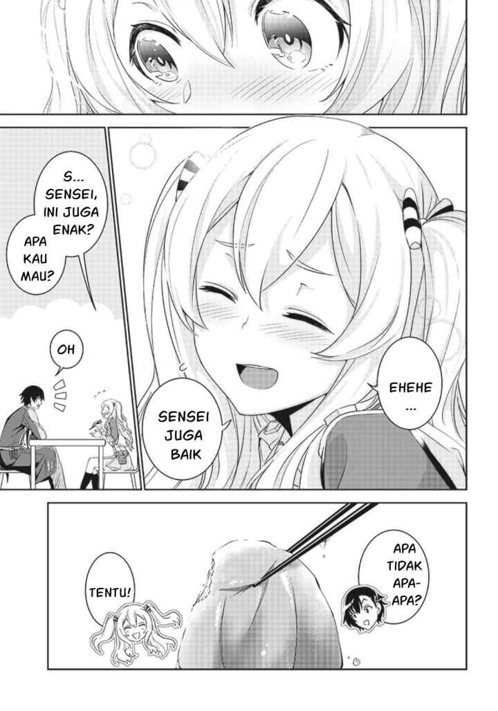 Matei Kyoushi to Juuzoku Shoujo no Haitoku Keiyaku chapter 2.1 halaman 8