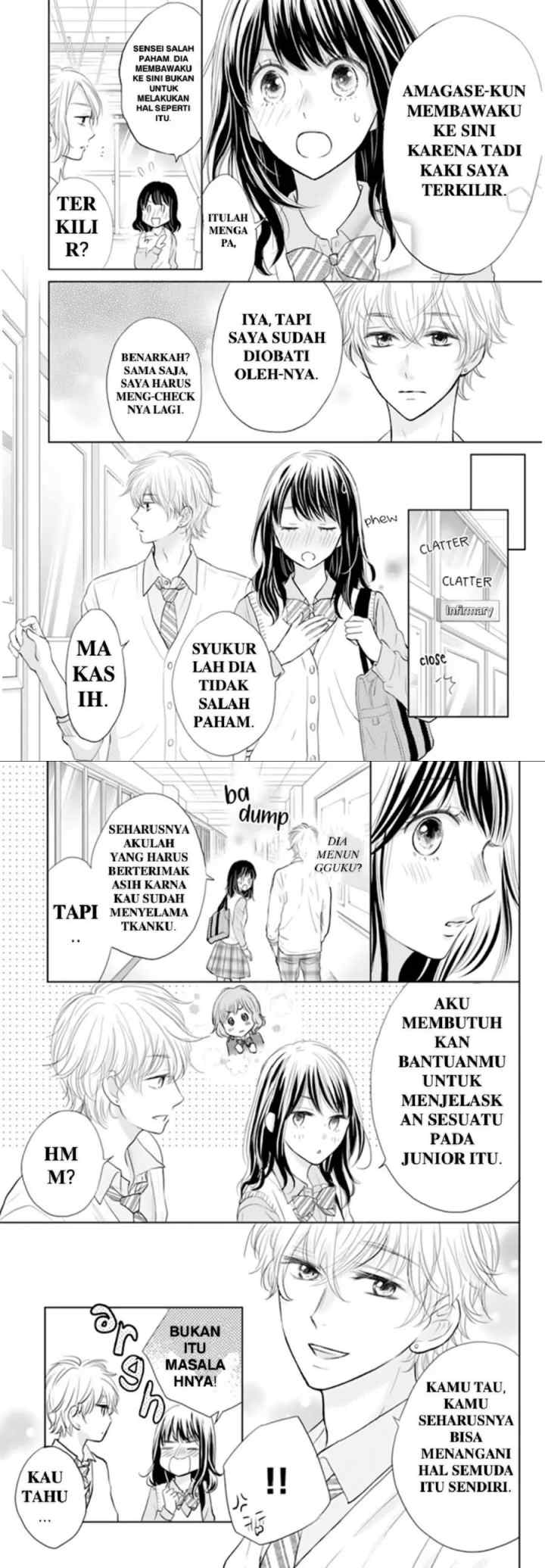 Amagase-kun wa Amayaka Shite Kurenai chapter 3 halaman 5