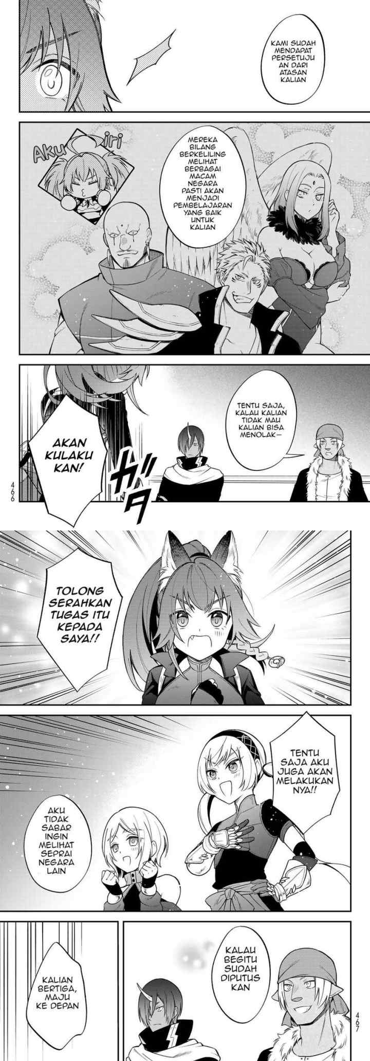 Tensei Shitara Slime Datta Ken Ibun: Makoku Gurashi no Trinity chapter 43 halaman 10