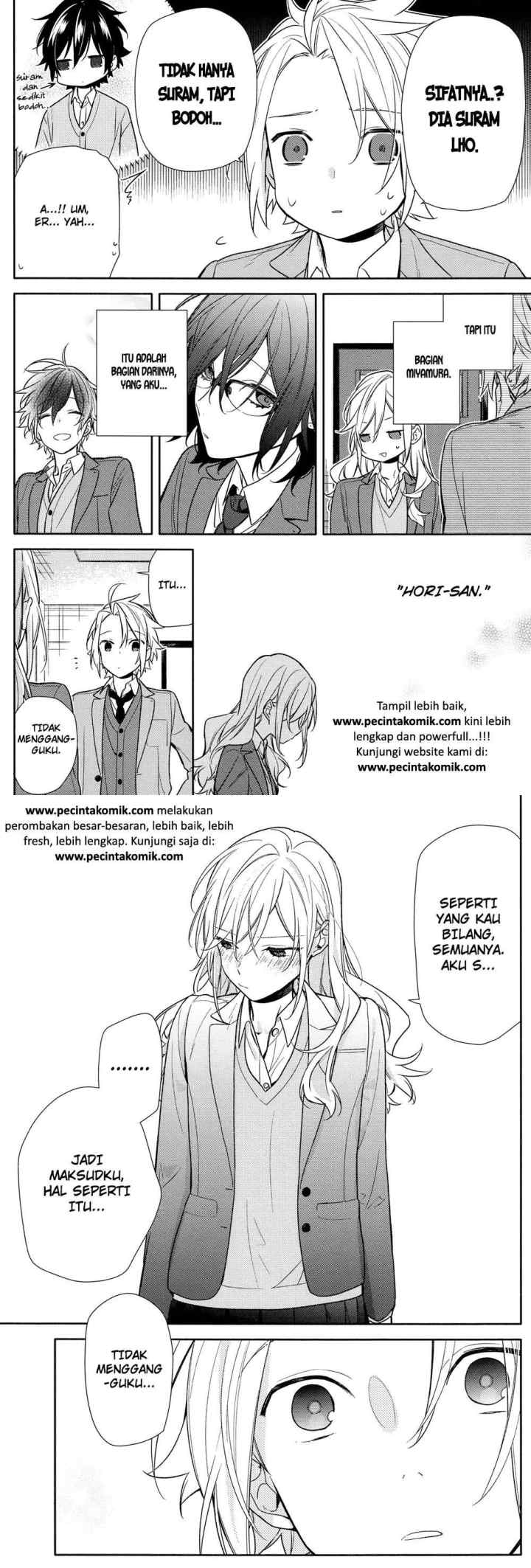 Horimiya chapter 90 halaman 9