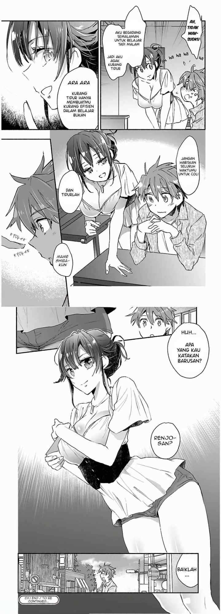 Yankee Musume ni Natsukarete Kotoshi mo Juken ni Shippai Shisou Desu chapter 1 halaman 17