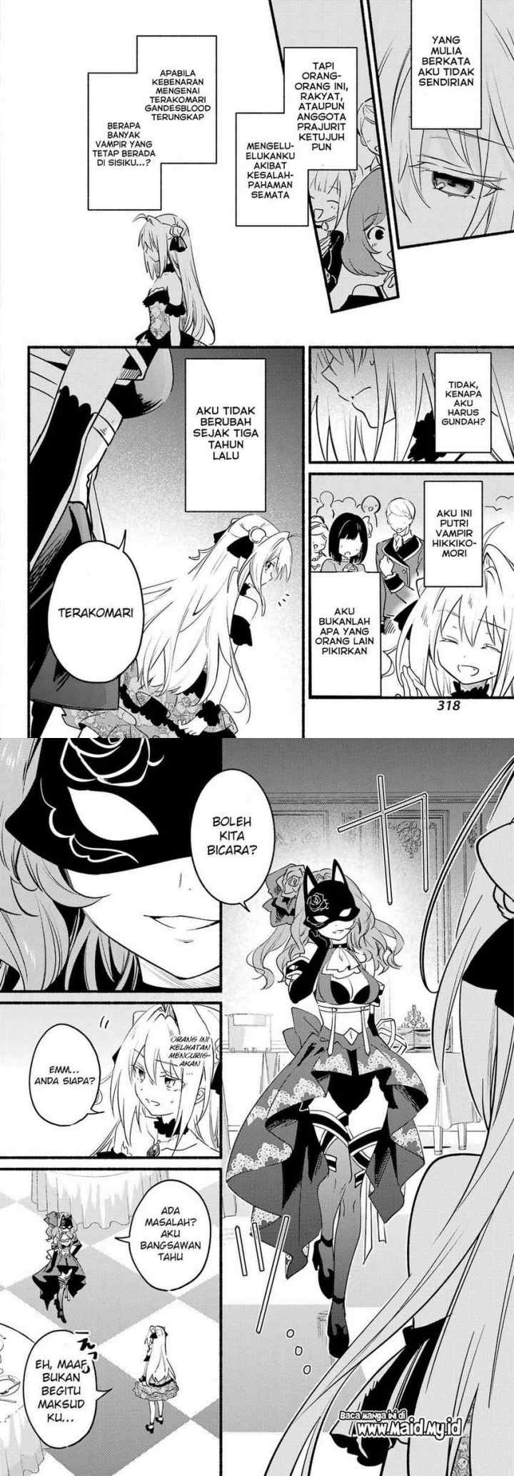 Hikikomari Kyuuketsuki no Monmon chapter 6 halaman 10