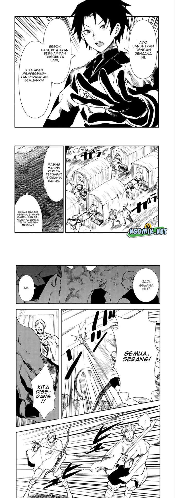 When I Reincarnated I Was a Soldier?! ~A Man Called the Red Shinigami~ chapter 2 halaman 8