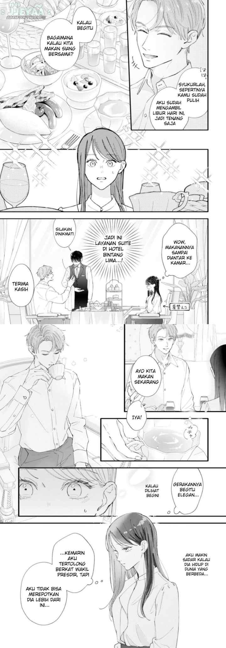 Marriage Cinderella: Hirowareta Hanayome wa Ichizu na Fuku Shachou ni Dekiaisareru chapter 2 halaman 4