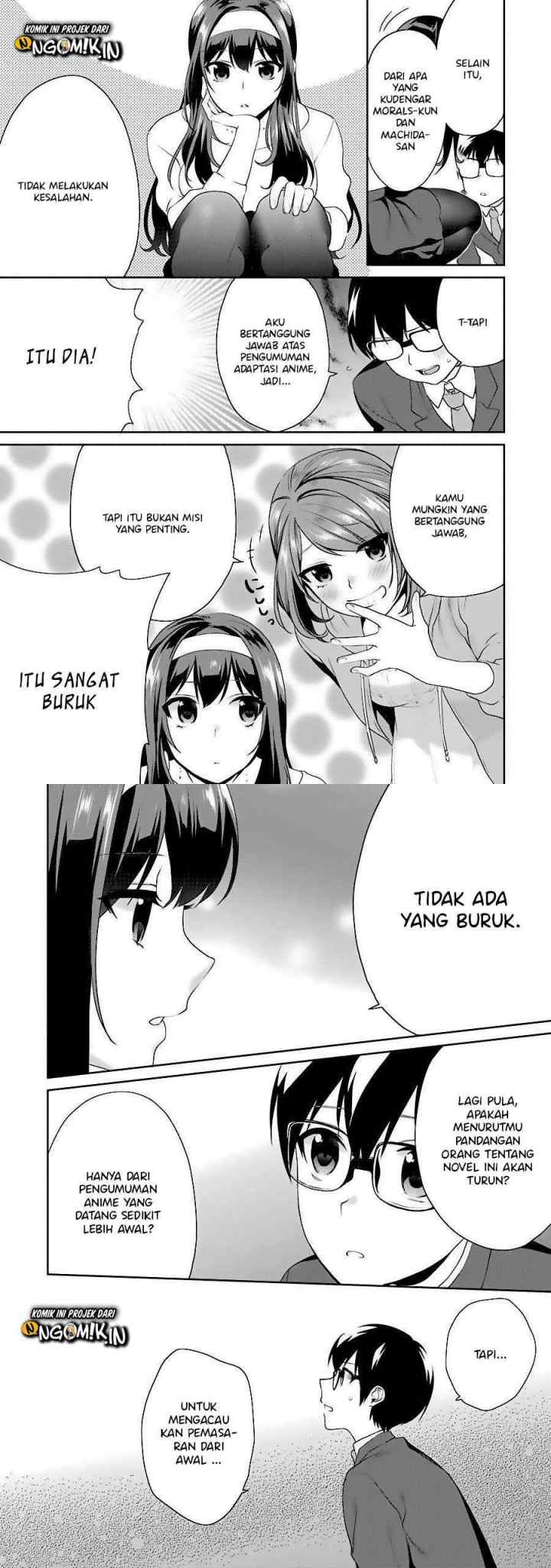 Saenai Heroine no Sodatekata: Koisuru Metronome chapter 34 halaman 6