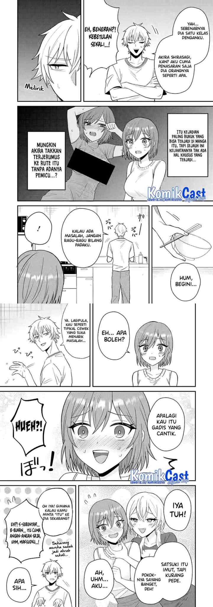 Netorare Manga no Kuzu Otoko ni Tensei Shita Hazu ga Heroine ga Yottekuru Ken chapter 12 halaman 5