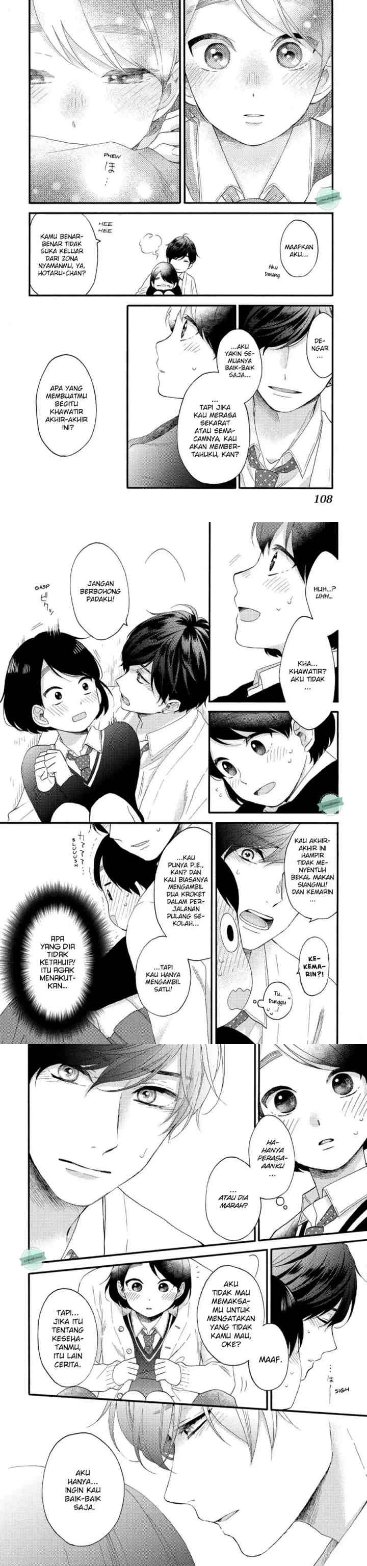 Hananoi-kun to Koi no Yamai chapter 7 halaman 8