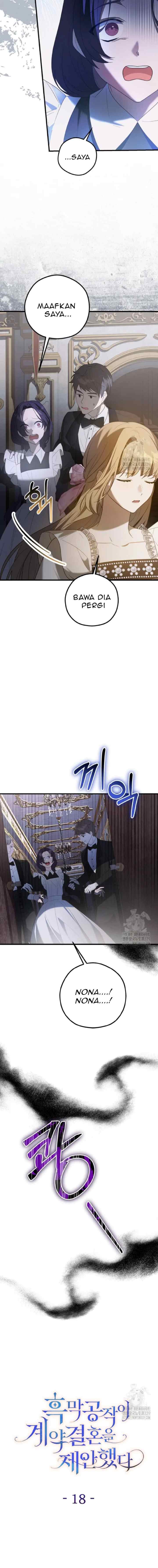 The Duke of Darkness Proposes a Contract Marriage chapter 18 halaman 8