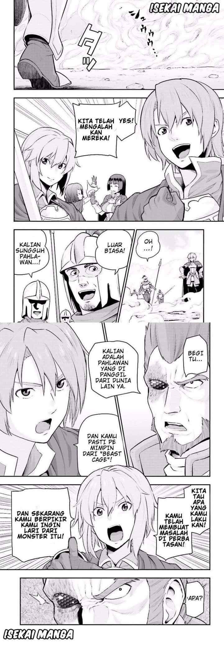 Konjiki no Moji Tsukai: Yuusha Yonin ni Makikomareta Unique Cheat chapter 19 halaman 6