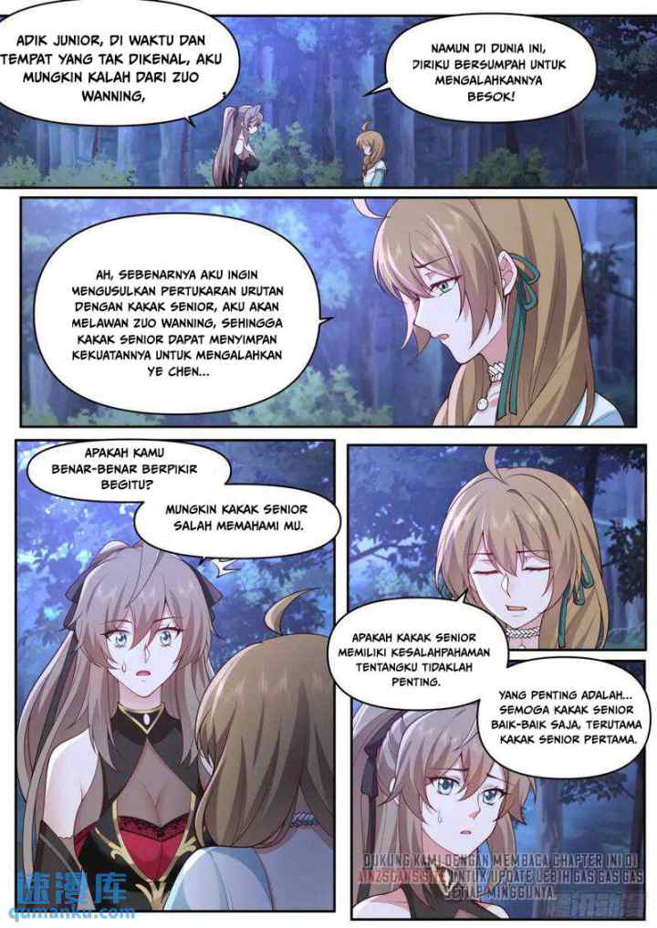 The Villain's Senior Brother And His Junior Sisters Are All Yanderes chapter 71 halaman 9