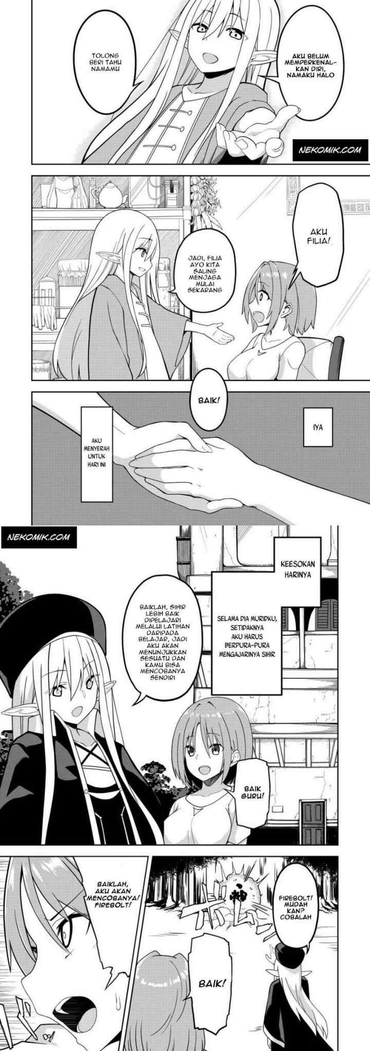 Eroi Koto Suru Tame ni Kyonyuu Bishoujo Dorei o Katta Hazu ga, Oshishou-sama to Shitawa Rete Omotta Toori ni Ikanaku Naru Hanashi chapter 1 halaman 17