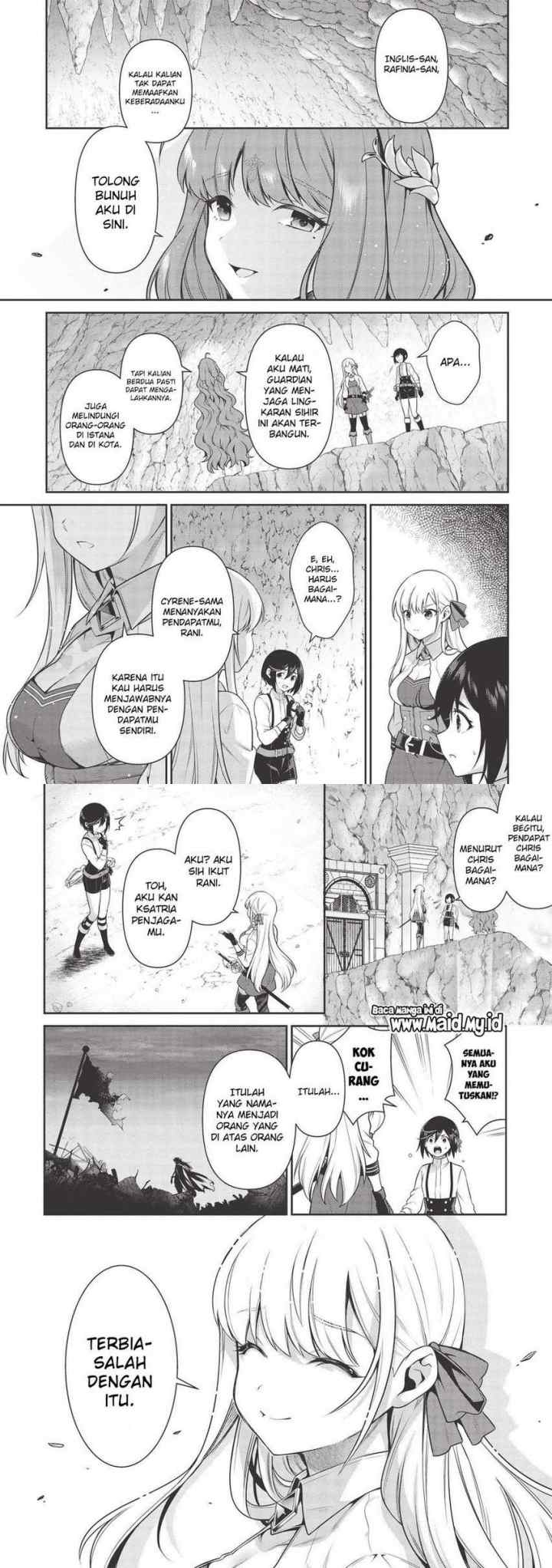 Eiyuu-ou, bu o Kiwameru tame tensei su - Soshite, Sekai Saikyou no Minarai Kishi ♀~ chapter 16.1 halaman 6