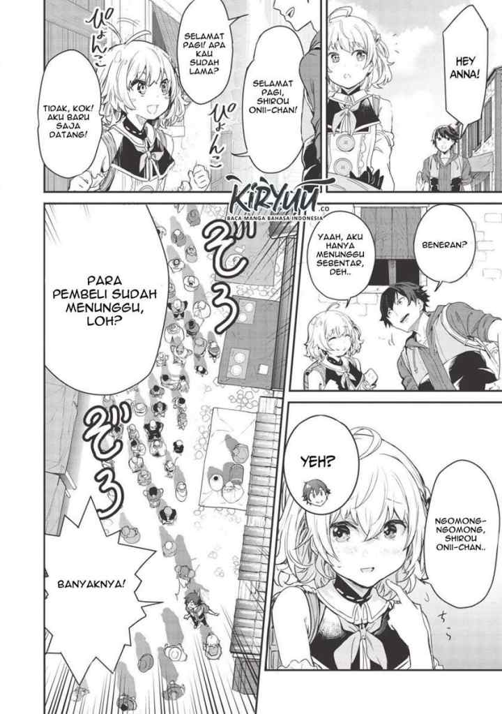Itsudemo Jitaku ni Kaereru Ore wa, Isekai de Gyoushoujin o Hajimemashita chapter 4 halaman 5